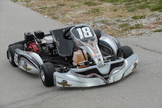 The Indianapolis Motor Speedway sponsored kart at the Dan Wheldon Pro-Am Karting Classic -- Photo by: Chris Owens