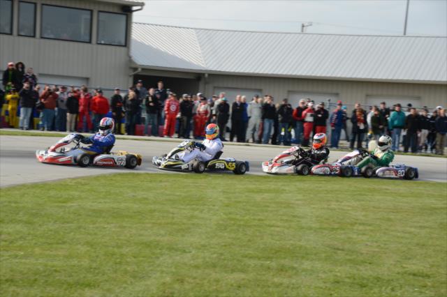 Track activity during the Dan Wheldon Pro-Am Karting Classic -- Photo by: Chris Owens