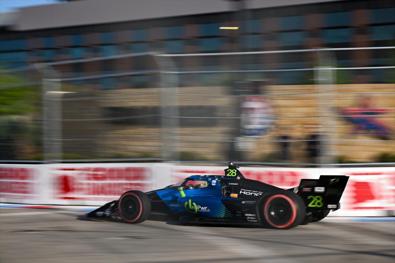 Marcus Ericsson - Java House Grand Prix of Arlington - By: James Black -- Photo by: James  Black