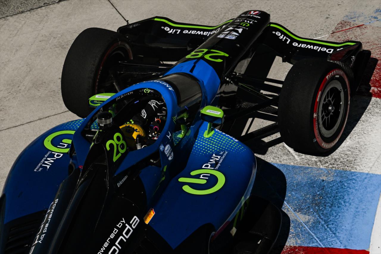 Marcus Ericsson - Java House Grand Prix of Arlington - By: James Black -- Photo by: James  Black