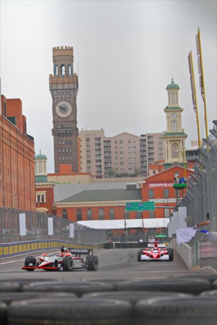 JR Hildebrand in the streets of Baltimore -- Photo by: Shawn Gritzmacher