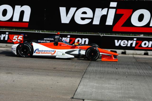 Tristan Vautier enters Turn 2 during the Grand Prix of Baltimore -- Photo by: Bret Kelley