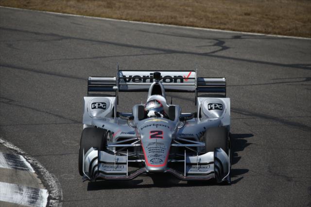 Josef Newgarden on course during the open test at Barber Motorsports Park -- Photo by: Chris Jones