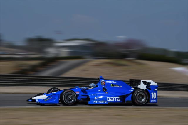 Tony Kanaan on course during the open test at Barber Motorsports Park -- Photo by: Chris Owens