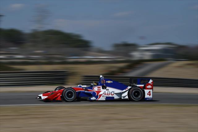 Conor Daly on course during the open test at Barber Motorsports Park -- Photo by: Chris Owens