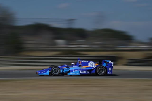Scott Dixon on course during the open test at Barber Motorsports Park -- Photo by: Chris Owens