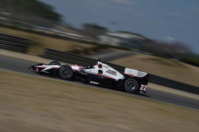 Juan Pablo Montoya on course during the open test at Barber Motorsports Park -- Photo by: Chris Owens