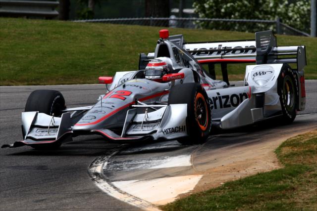 Will Power enters the Turn 8-9 Esses during practice for the Honda Indy Grand Prix of Alabama at Barber Motorsports Park -- Photo by: Bret Kelley