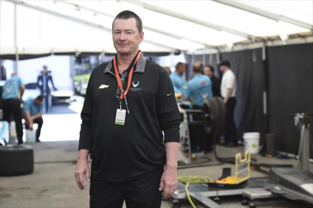 Harding Racing technical director Gerald Tyler in the Barber Motorsports Park paddock -- Photo by: Chris Owens