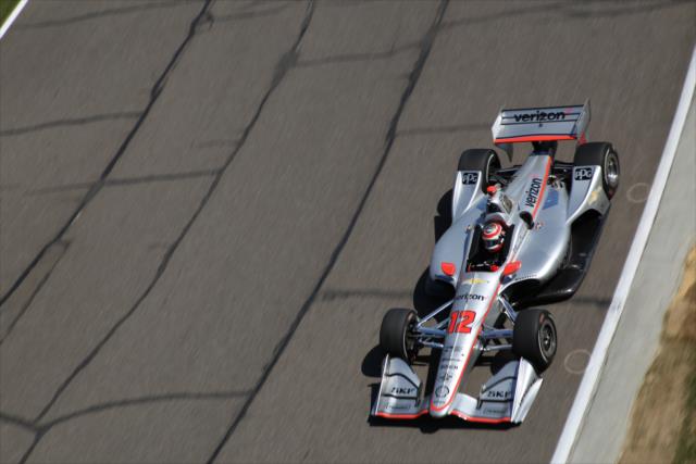 Will Power exits Turn 9 during practice for the Honda Indy Grand Prix of Alabama -- Photo by: Matt Fraver