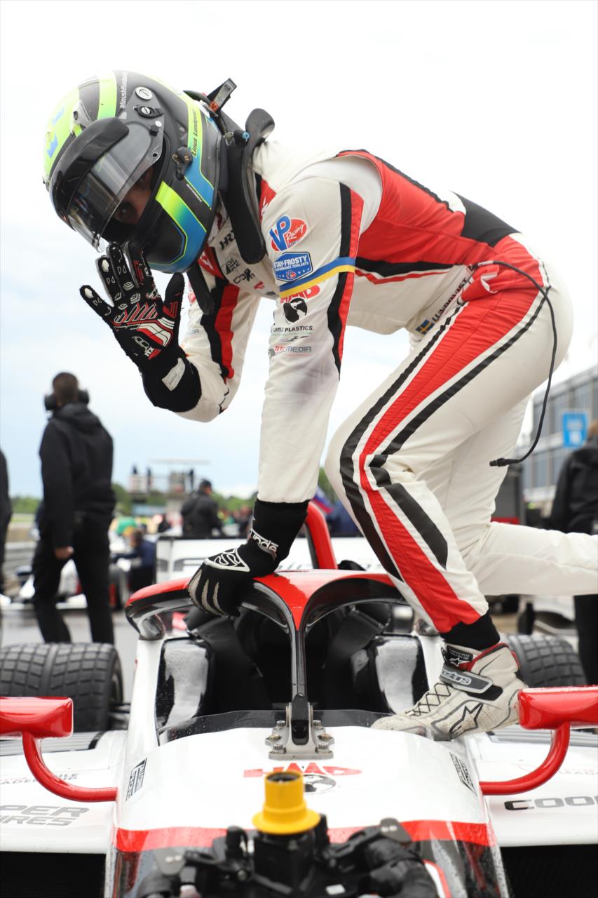 Linus Lundqvist - Honda Indy Grand Prix of Alabama - By: Matt Fraver -- Photo by: Matt Fraver
