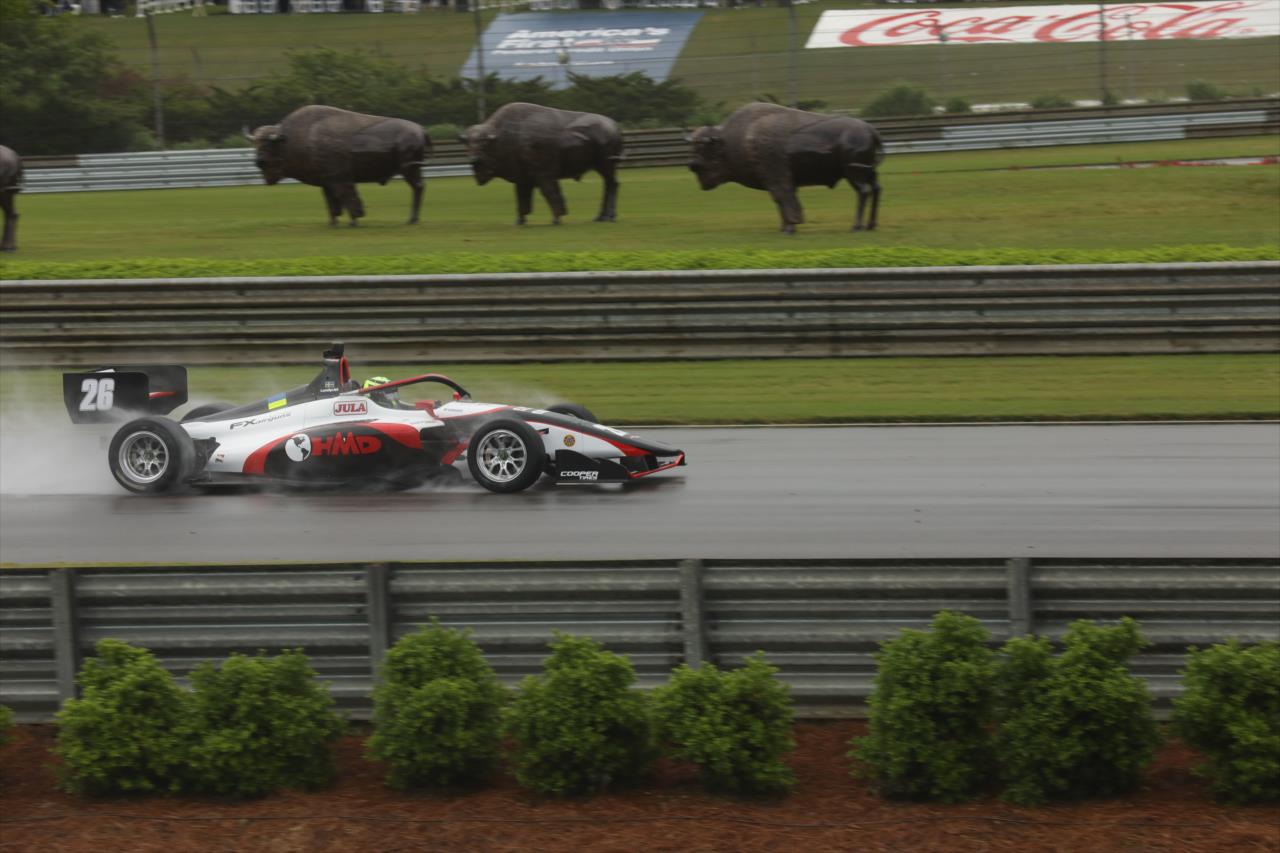 Linus Lundqvist - Indy Lights Grand Prix of Alabama - By: Matt Fraver -- Photo by: Matt Fraver