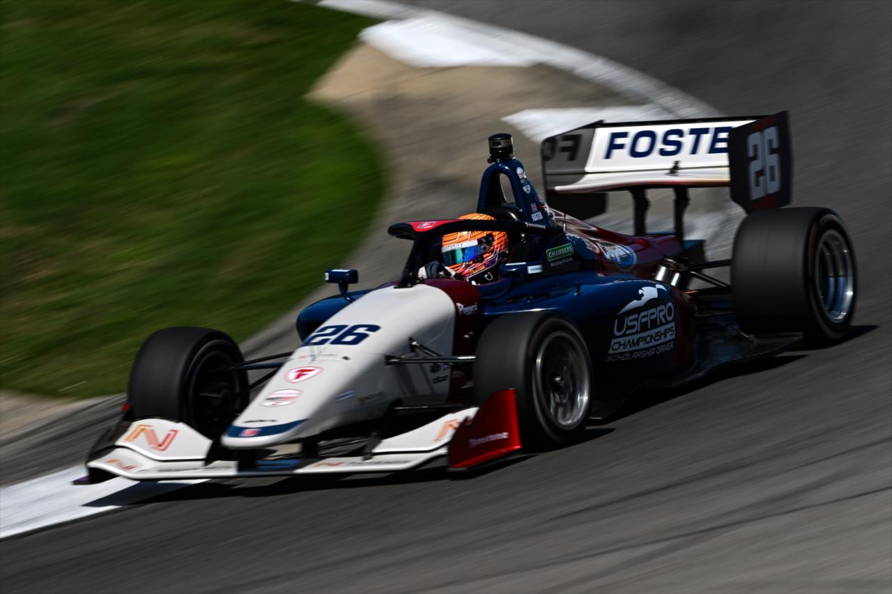 Louis Foster - INDY NXT By Firestone Grand Prix of Alabama - By: James Black -- Photo by: James  Black