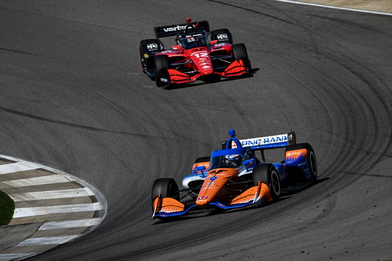 Scott Dixon and Will Power - Children's of Alabama Indy Grand Prix - By: James Black -- Photo by: James  Black