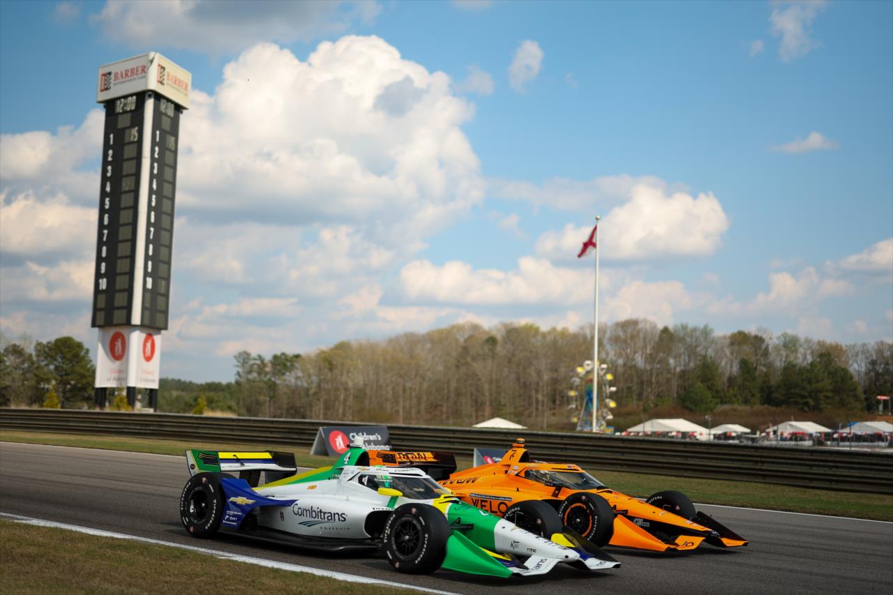 Caio Collet and Christian Lundgaard - Children's of Alabama Indy Grand Prix - By: Joe Skibinski -- Photo by: Joe Skibinski