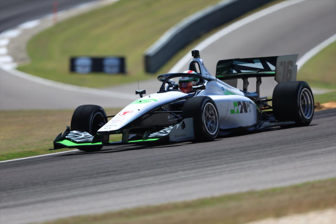 Ricardo Escotto - INDY NXT by Firestone - Grand Prix of Alabama - By: Joe Skibinski -- Photo by: Joe Skibinski