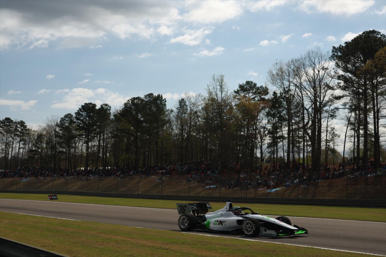 Ricardo Escotto - INDY NXT by Firestone - Grand Prix of Alabama - By: Joe Skibinski -- Photo by: Joe Skibinski