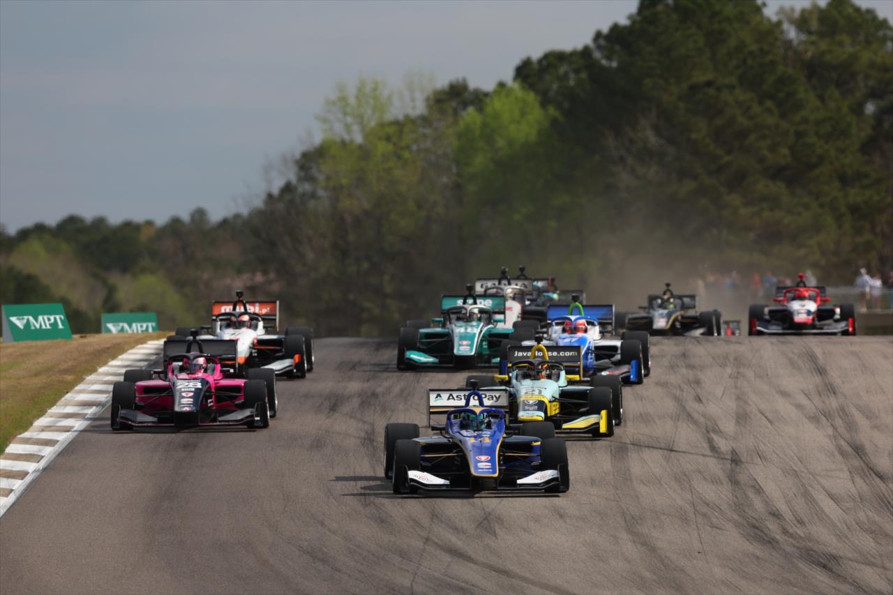 Start - INDY NXT by Firestone - Grand Prix of Alabama - By: Joe Skibinski -- Photo by: Joe Skibinski