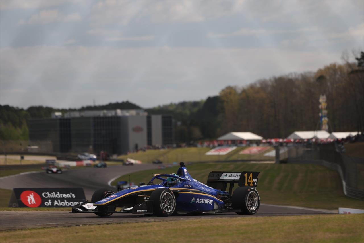 Alessandro de Tullio - INDY NXT by Firestone - Grand Prix of Alabama - By: Joe Skibinski -- Photo by: Joe Skibinski