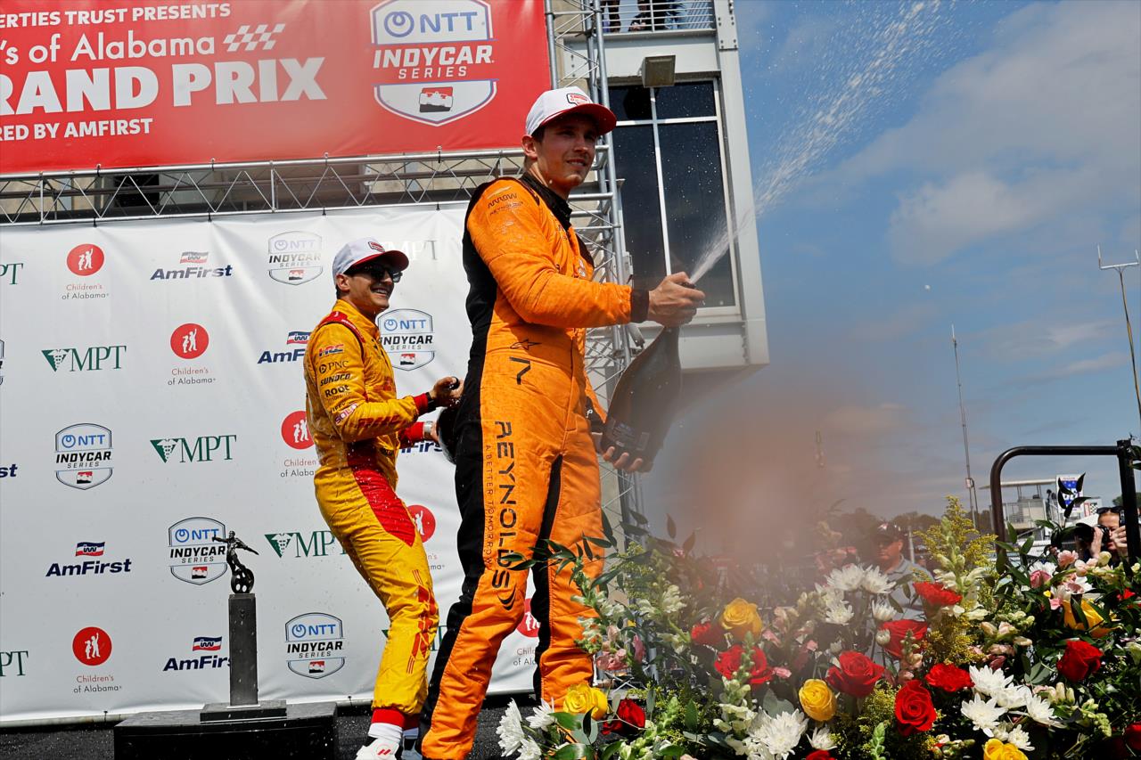 Christian Lundgaard - Children's of Alabama Indy Grand Prix - By: Paul Hurley -- Photo by: Paul Hurley