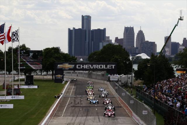Scott Dixon, Chevrolet Detroit Belle Isle Grand Prix
Â©2012, LAT USA, All Rights Reserved -- Photo by: LAT Photo USA