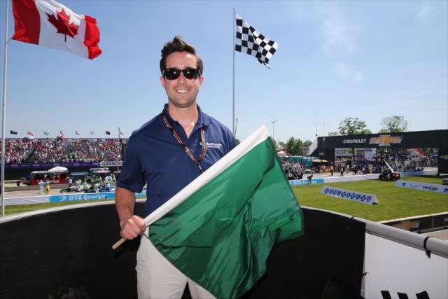 Honorary Starter for Race 1 of the Chevrolet Indy Dual in Detroit -- Photo by: Chris Jones