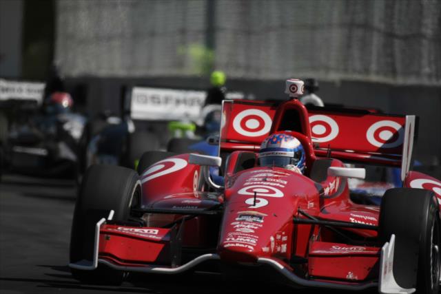 Scott Dixon on course during Race 1 of the Chevrolet Indy Dual in Detroit -- Photo by: Joe Skibinski