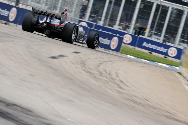 Will Power exits Turn 7 during Race 2 of the Chevrolet Detroit Grand Prix at Belle Isle Park -- Photo by: Joe Skibinski