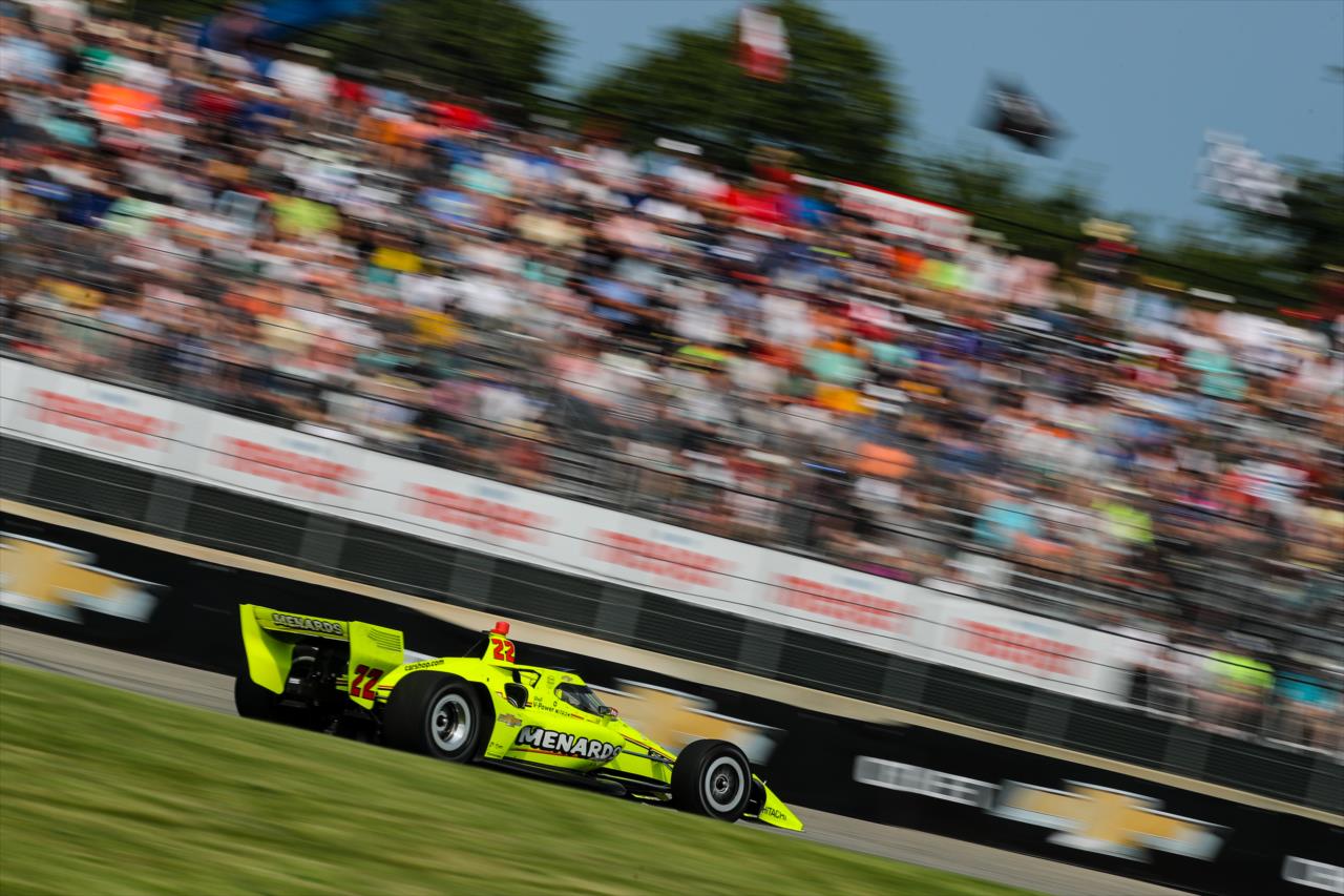 Simon Pagenaud - Chevrolet Grand Prix of Detroit -- Photo by: Joe Skibinski