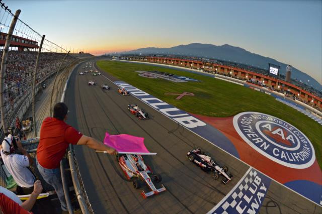 The start of the MAVTV 500 from Auto Club Speedway -- Photo by: John Cote