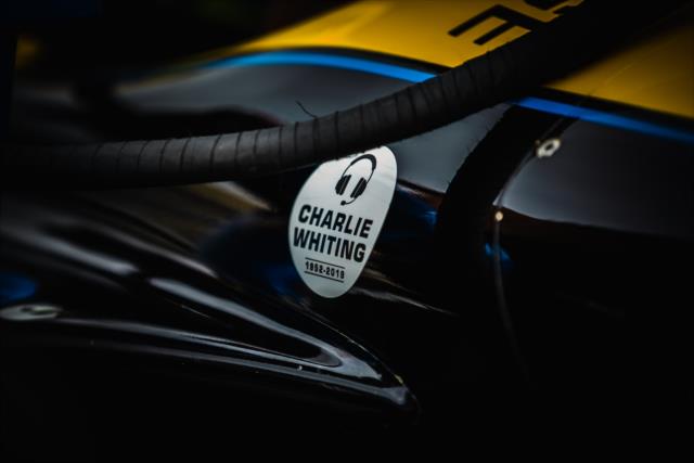 IndyCar paying respects to Charlie Whiting -- Photo by: Stephen King