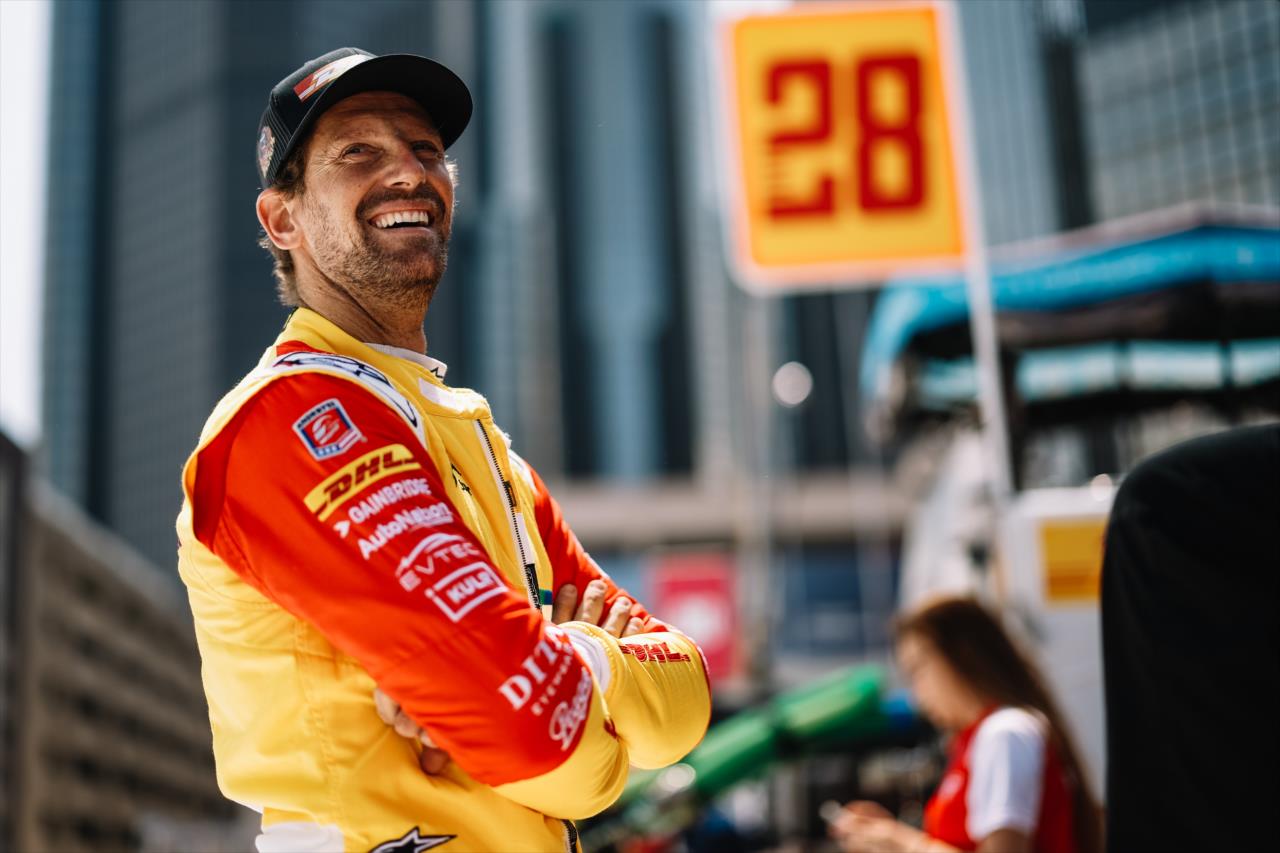 Romain Grosjean - Chevrolet Detroit Grand Prix presented by Lear - By: Joe Skibinski -- Photo by: Joe Skibinski