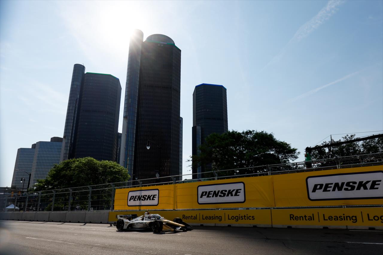 Rinus VeeKay - Chevrolet Detroit Grand Prix presented by Lear - By: Joe Skibinski -- Photo by: Joe Skibinski