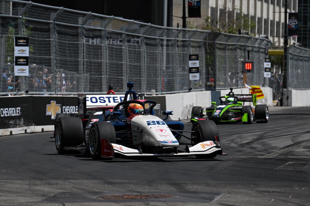 Louis Foster - INDY NXT By Firestone Detroit Grand Prix - By: James Black -- Photo by: James  Black