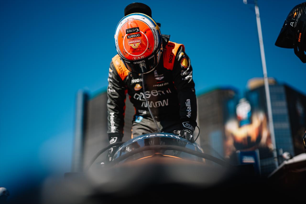 Felix Rosenqvist - Chevrolet Detroit Grand Prix presented by Lear - By: Joe Skibinski -- Photo by: Joe Skibinski