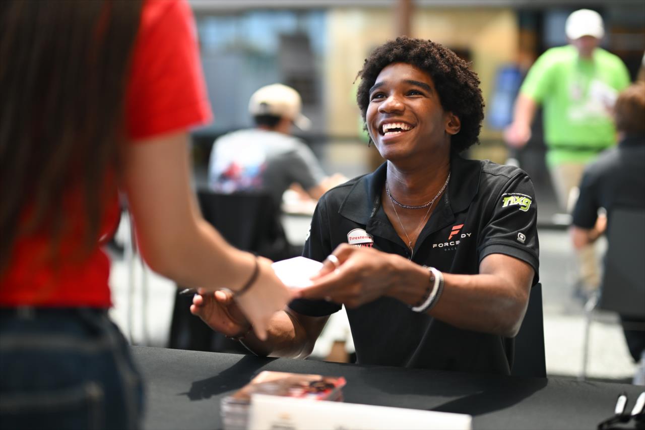 Myles Rowe - Detroit Grand Prix - INDY NXT by Firestone - By: James Black -- Photo by: James  Black