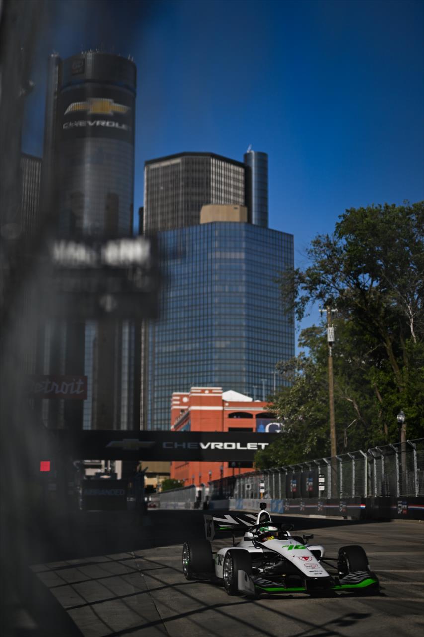 Ricardo Escotto - Detroit Grand Prix - INDY NXT by Firestone - By: James Black -- Photo by: James  Black