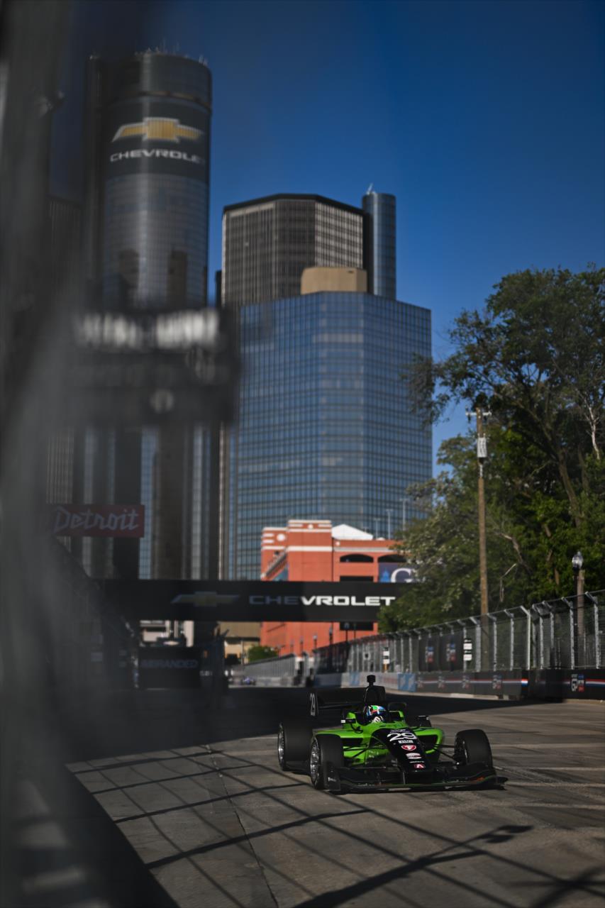 Josh Pierson - Detroit Grand Prix - INDY NXT by Firestone - By: James Black -- Photo by: James  Black