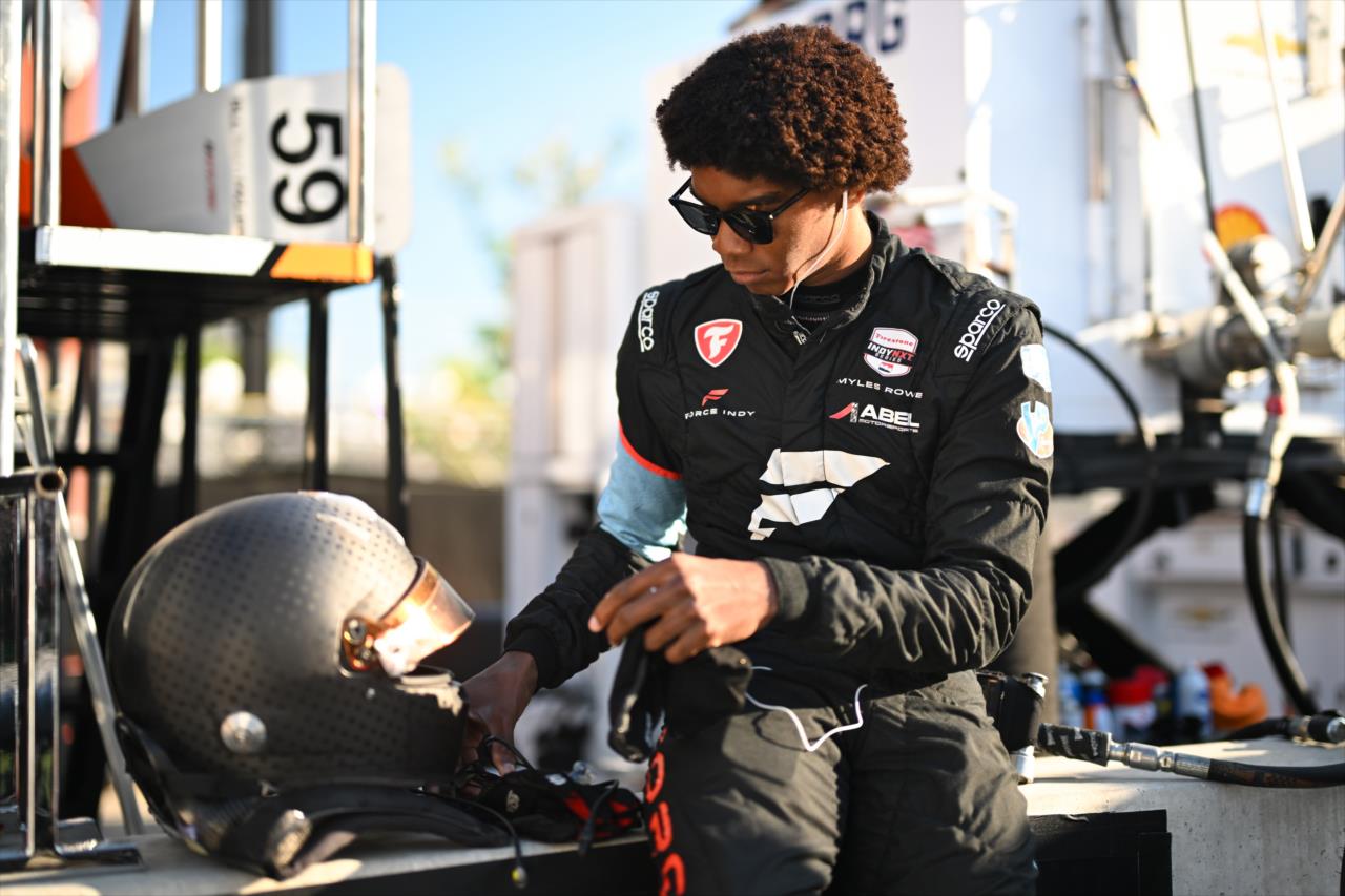 Myles Rowe - Detroit Grand Prix - INDY NXT by Firestone - By: James Black -- Photo by: James  Black