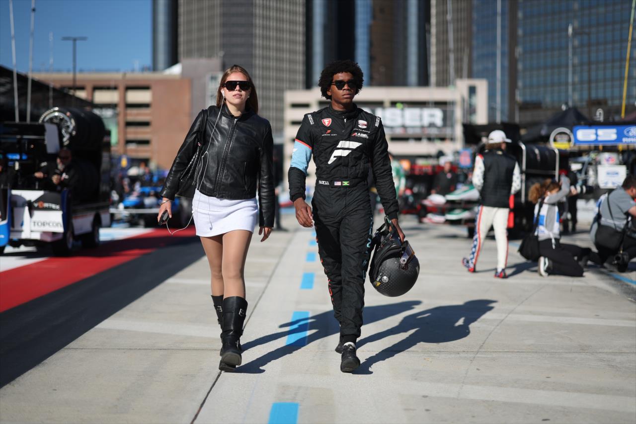Myles Rowe - Detroit Grand Prix - INDY NXT by Firestone - By: Joe Skibinski -- Photo by: Joe Skibinski