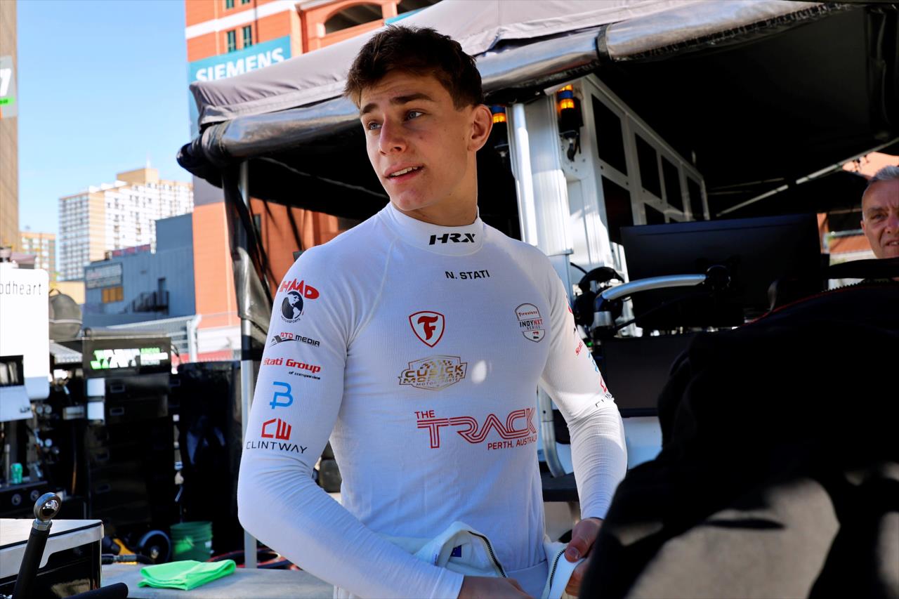 Nicolas Stati - Detroit Grand Prix - INDY NXT by Firestone - By: Paul Hurley -- Photo by: Paul Hurley