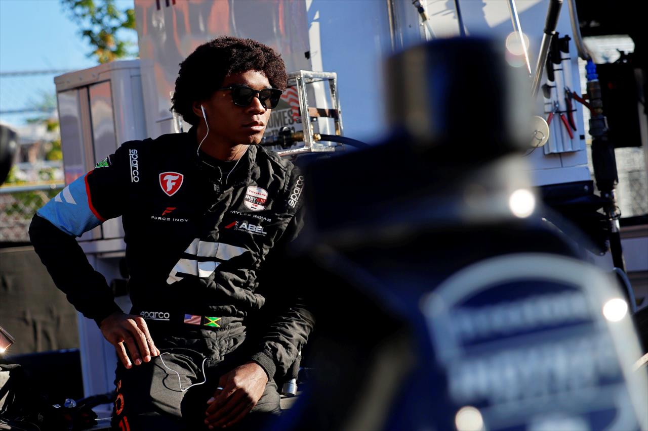 Myles Rowe - Detroit Grand Prix - INDY NXT by Firestone - By: Paul Hurley -- Photo by: Paul Hurley