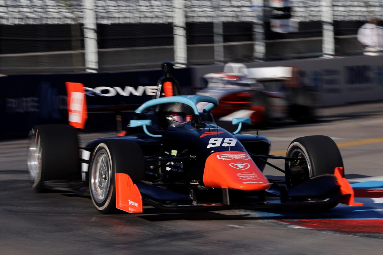 Myles Rowe - Detroit Grand Prix - INDY NXT by Firestone - By: Paul Hurley -- Photo by: Paul Hurley