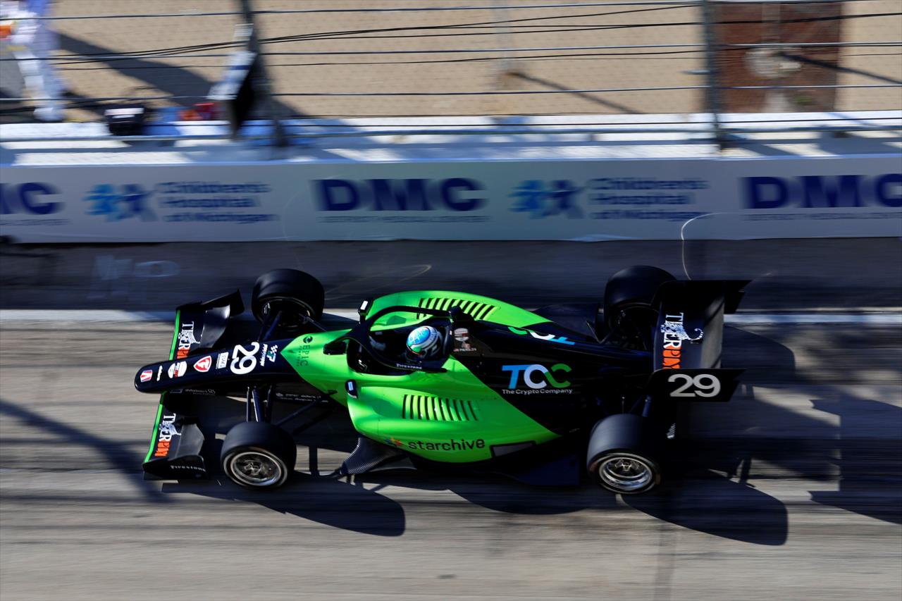 Josh Pierson - Detroit Grand Prix - INDY NXT by Firestone - By: Paul Hurley -- Photo by: Paul Hurley