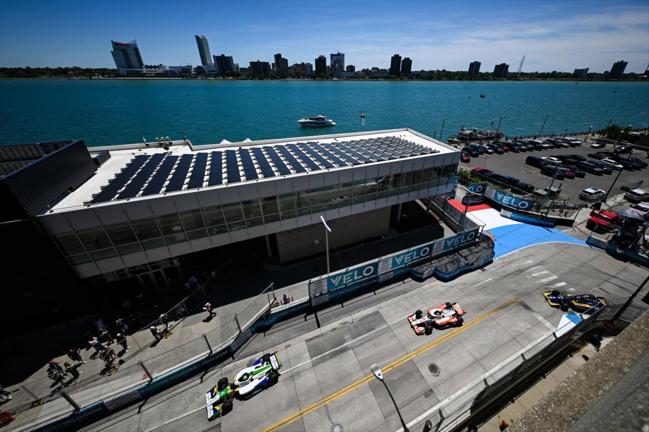 Caio Collet and Marcus Armstrong - Chevrolet Detroit Grand Prix - By: James Black -- Photo by: James  Black