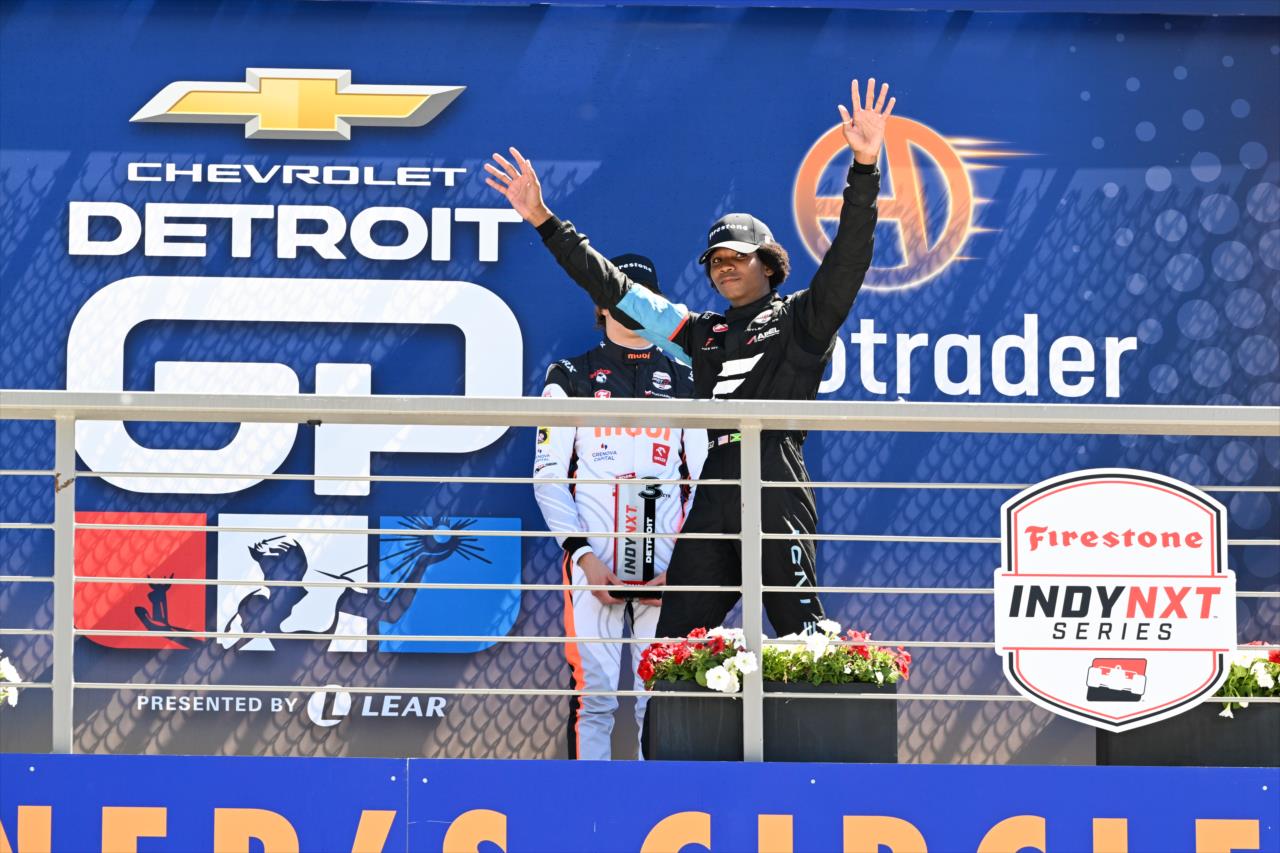 Myles Rowe - Detroit Grand Prix - INDY NXT by Firestone - By: James Black -- Photo by: James  Black