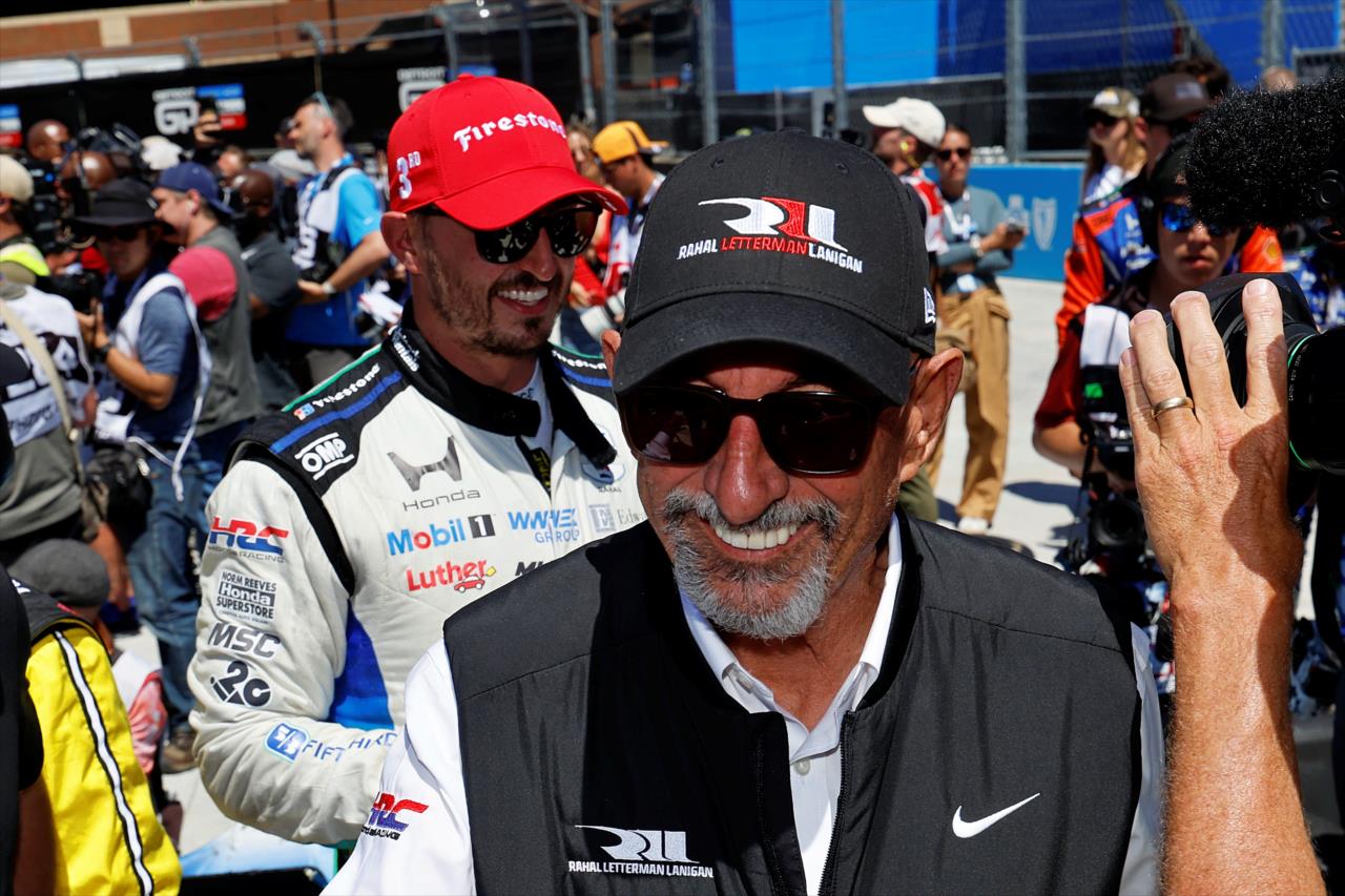 Graham Rahal and Bobby Rahal - Chevrolet Detroit Grand Prix - By: Paul Hurley -- Photo by: Paul Hurley