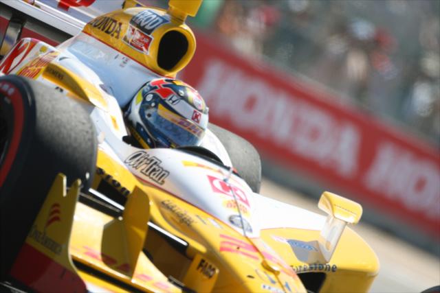 Ryan Hunter-Reay in the early stages of the race. -- Photo by: Daniel Incandela