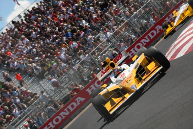 Ryan Hunter-Reay at the wheel of the #28 -- Photo by: Shawn Gritzmacher