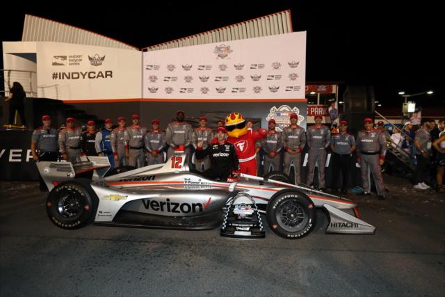Will Power and Team Penske win the 2018 Bommarito Automotive Group 500 at Gateway Motorsports Park -- Photo by: Chris Jones